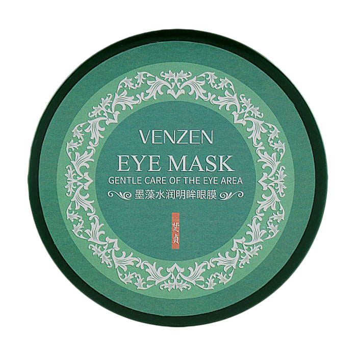 Гідрогелеві патчі для шкіри навколо очей Venzen Seaweed Hydrating Eye Mask з екстрактом водоростей, 60 шт